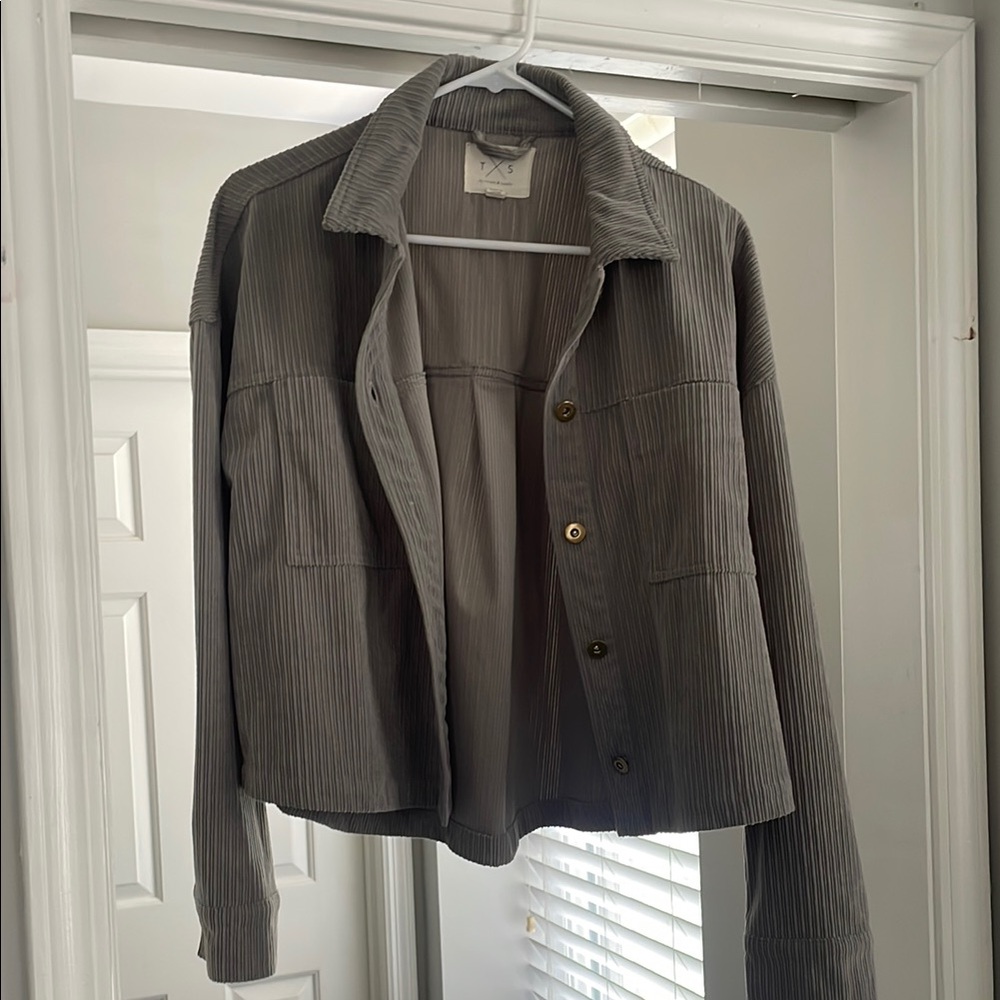 Thread & Supply Gray Utility Jacket